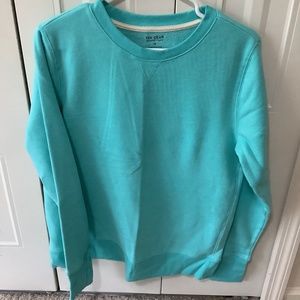 NWOT Women's Tek Gear® Ultrasoft Fleece Sweatshirt, Sea Foam Green, Size: Med